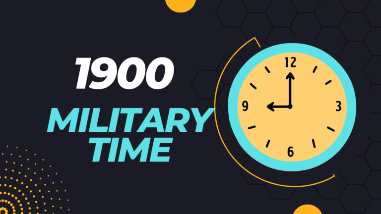 Cracking the Code: What Time is 19 in Military Time?