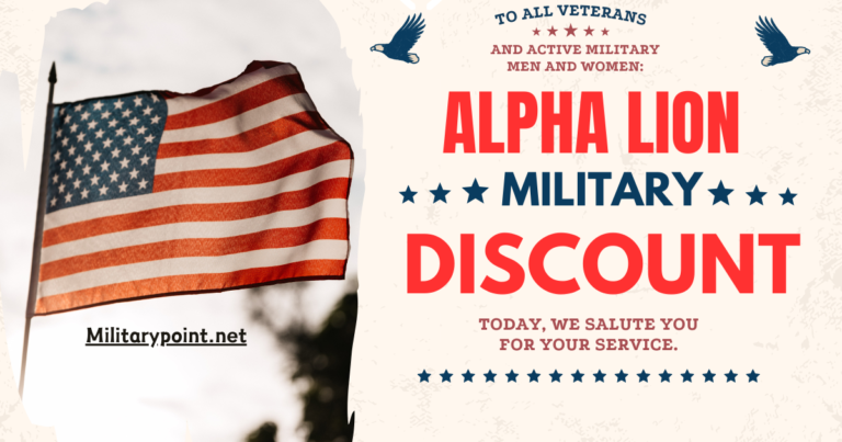 Alpha Lion Military Discount