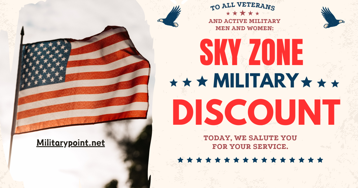 sky zone military discount